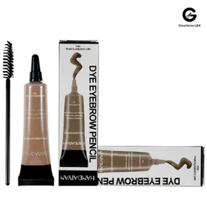 Brow Tint & Set Gel: Waterproof & Smudge-Proof, Long-Lasting Liquid Brow Color, For Natural Defined Looks, Viral Eyebrow Styling Mascara Makeup Daily