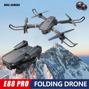 4K Drone with Dual Camera for Adults, Foldable RC Quadcopter for Beginners, WiFi FPV Live Video, Altitude Hold, 360° Flip, Toy Gift with Storage Bag