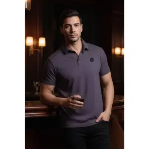 Napoleone Patterned Polo Shirt