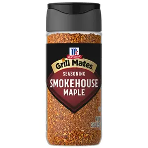 McCormick Grill Mates Gluten Free Smokehouse Maple Seasoning, 3.5 oz Bottle Flavor Natural