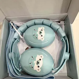 SURAVO 2-in-1 Baby Noise-Cancelling Earmuffs – Adjustable & Certified Earmuffs for Ultimate Hearing Protection (0-48 Months) – Safe, Soothing & Perfect for Sleep, Travel & Outdoor Adventures