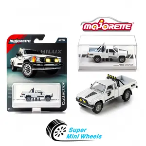 Majorette 1:64 Collector Series – 1985 Toyota Hilux SR5 4×4 – White