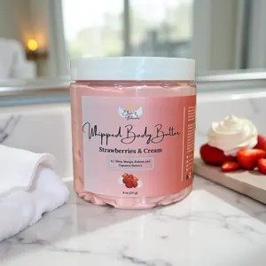 Strawberries & Cream Whipped Body Butter