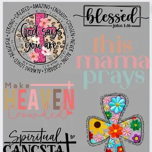 Religious premade DTF Gangsheet