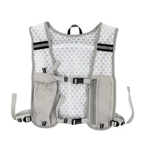Outdoor mountaineering socks puppet app running mobile phone bag cycling hiking vest bag lightweight backpack kettle bag Realistic Human Skin Fanny