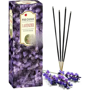 Lavender Incense Sticks – Pack of 120| Hand-Rolled in India| Soothing Floral Aroma for Relaxation, Stress Relief, Meditation, Yoga, Prayer & Home Fragrance