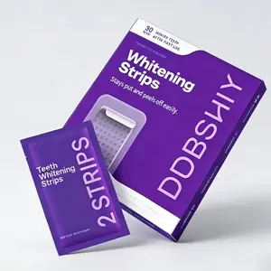 2026 Teeth Whitening Strips - Safe for Enamel - Non Sensitive Teeth Whitening - Peroxide-Free -14strips