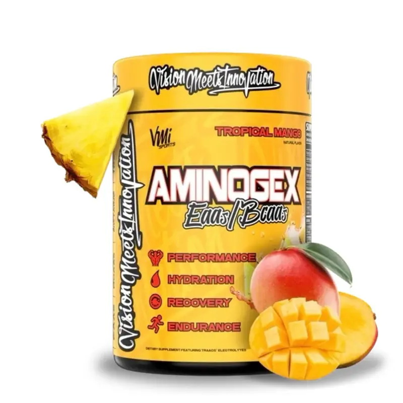 VMI Sports Aminogex Ultra BCAAs, Natural Dietary Vitamin Supplement for Fitness