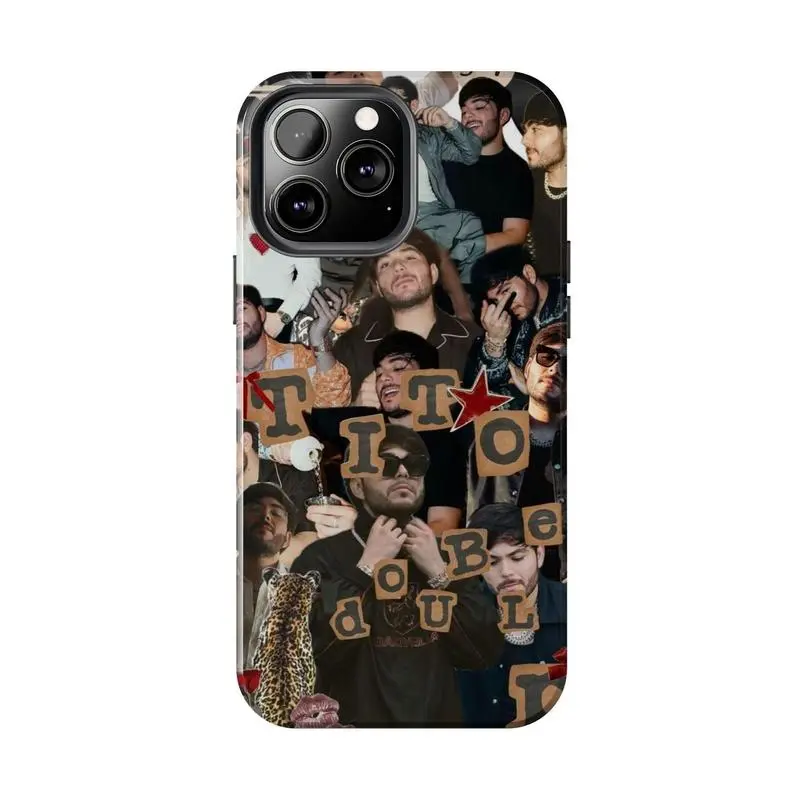 Tito Double P Phone Case, Tito Phone Case, Protective Phone Case Suitable for iPhone 17/16/15/14/13/12/11 Pro Max/Plus and  Samsung Galaxy S23FE/22/23/24/25