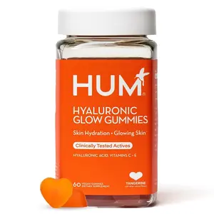 HUM Hyaluronic Glow - Hydrating Skin Supplements to Support Collagen Production, Antioxidant-Rich Vitamin C & E for Glowing, Radiant Skin (60 Count) HUM Hyaluronic Glow - Hydrating Skin Supplements to Support Collagen Production, Antioxidant-Rich Vitamin C & E for Glowing, Radiant Skin (60 Count)