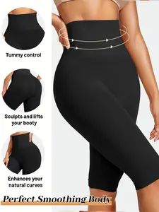 High Waisted Tummy Control Shapewear Butt Lifter 360° Shaping Seamless Breathable Body Shaper