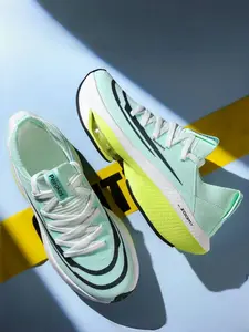 Unisex's Sporty Lace Up, Breathable Comfortable Non-slip Sneakers, Road Running Shoes, Fashionable Sports Shoes for Daily Wear, Running Trainers, Athletic Shoes