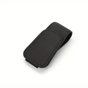 Two magnetic sun visor glasses clips, car sun visor fixing clips, multi-functional ticket clips, exquisite and compact, easy to install, universal auto parts