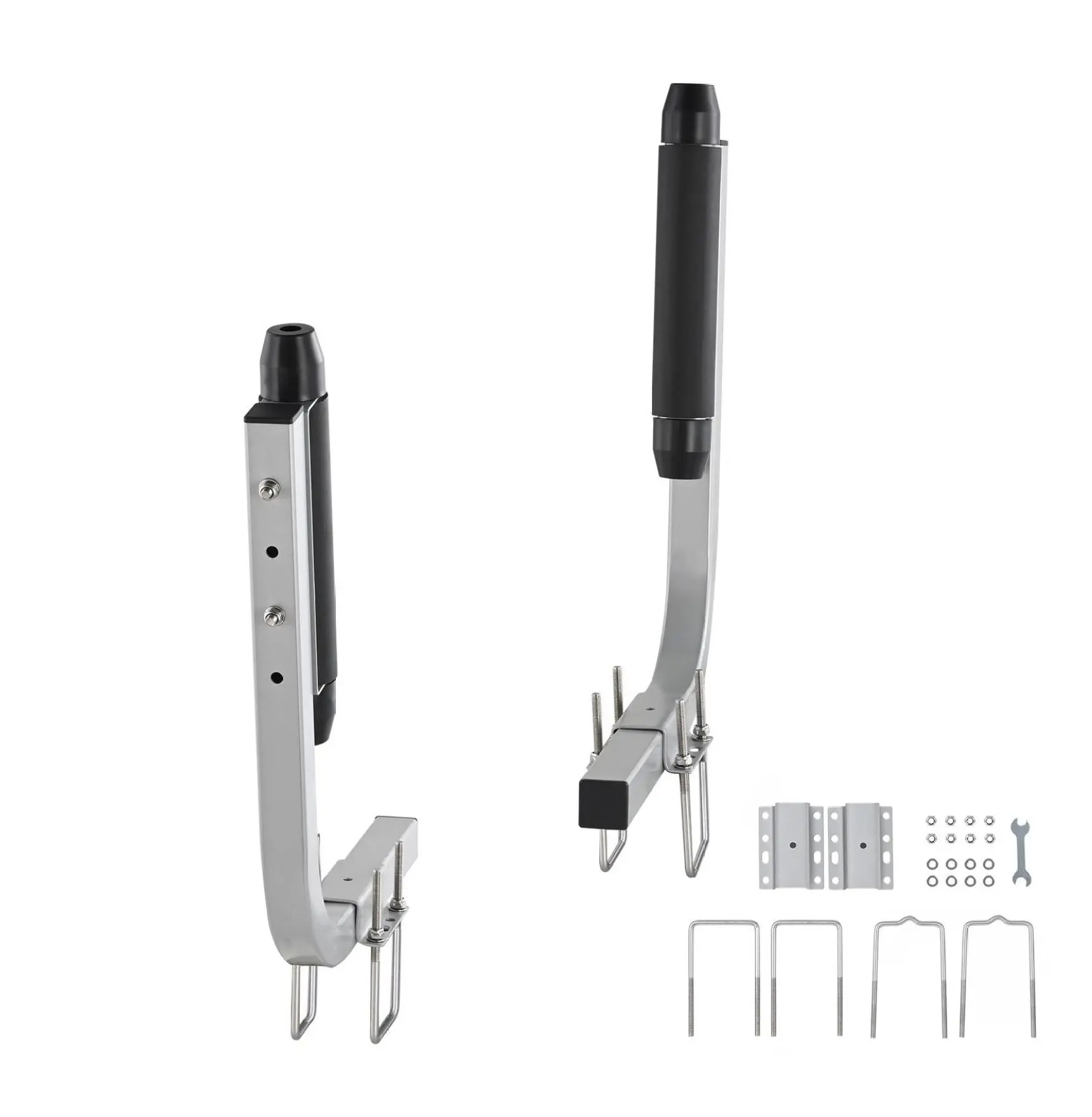 Marine Trailer Guide Set, 20.5' Adjustable Poles, Steel Boat Trailer Guides, Roller Support for Ski, Fishing, Sailboat Trailers - VEVOR Default