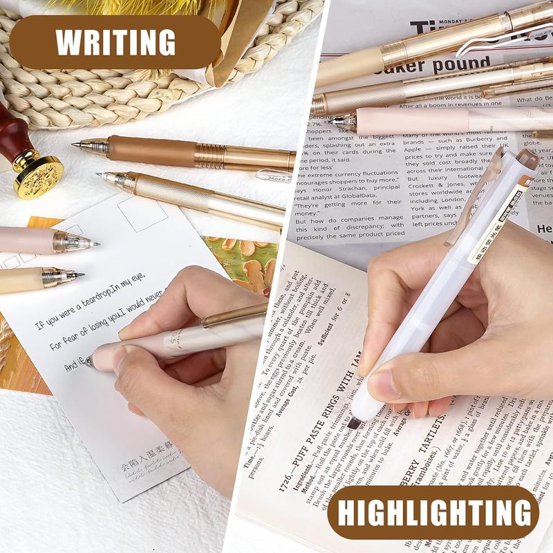 Four Candies Rose Series Gel Pens Set of 12 with 10 Black & 1 Pink Ink 0.5mm Fine Point for Smooth Writing School Office Supplies Girly Aesthetic Desk Accessories for Women Christmas Gift, Adults and Artists, Nurse Aesthetic Four Candies Rose Series Gel Pens Set of 12 with 10 Black & 1 Pink Ink 0.5mm Fine Point for Smooth Writing School Office Supplies Girly Aesthetic Desk Accessories for Women Christmas Gift, Adults and Artists, Nurse Aesthetic