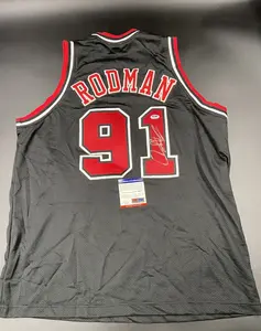 Deennis Roodmaan Signed Autographed Custom BASKETBALL JERSEY (BLACK)