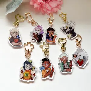 Owl House fanart keychains, buttons
