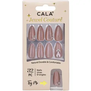 CALA Jewel Couture | Ice Cat Eye Mauve Press On Nails