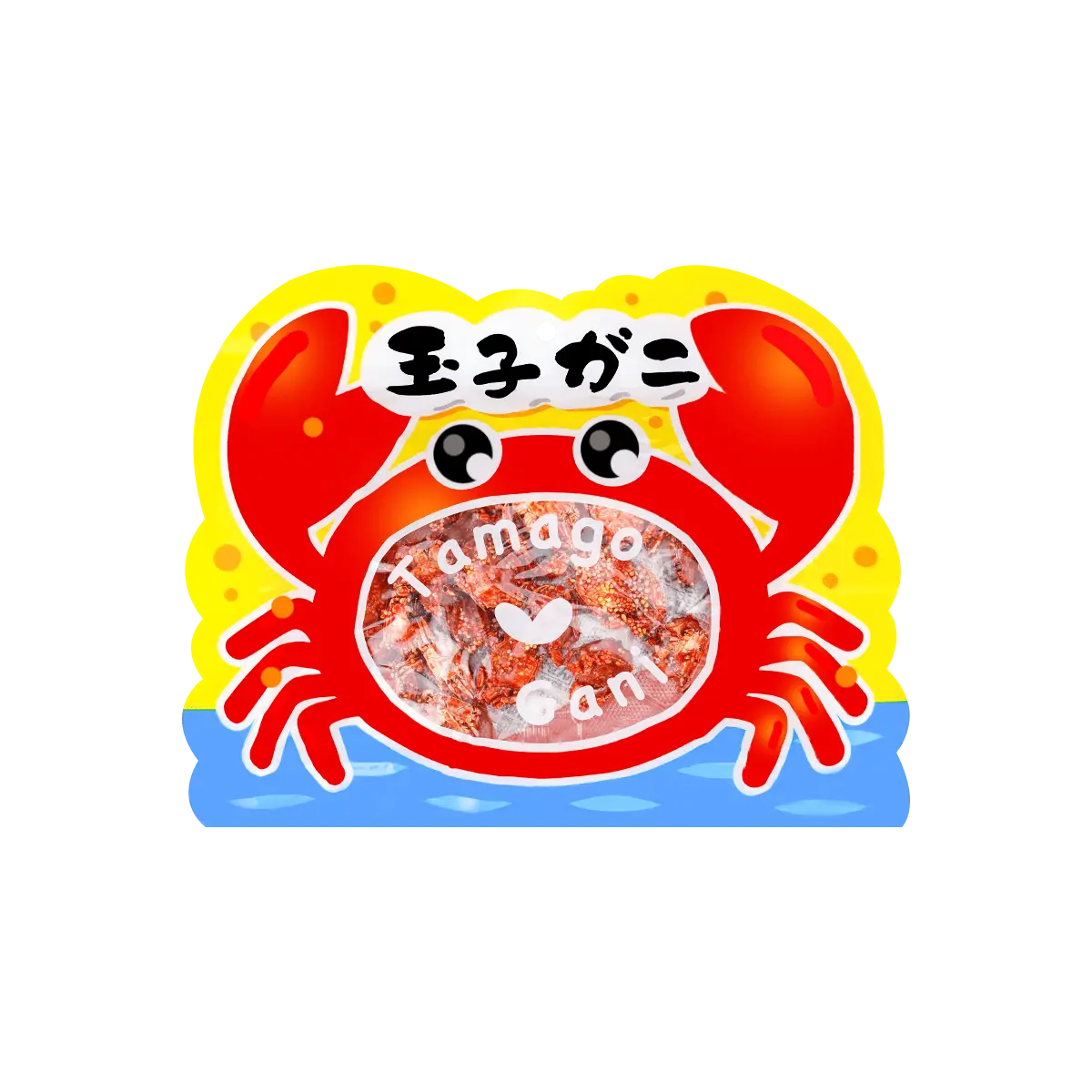 Tamagoyaki Japanese Crispy Crab Snack - Savory Seafood Appetizer for Sake & Beer Lovers, 70g