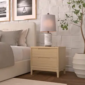 June Nightstand, Light Oak