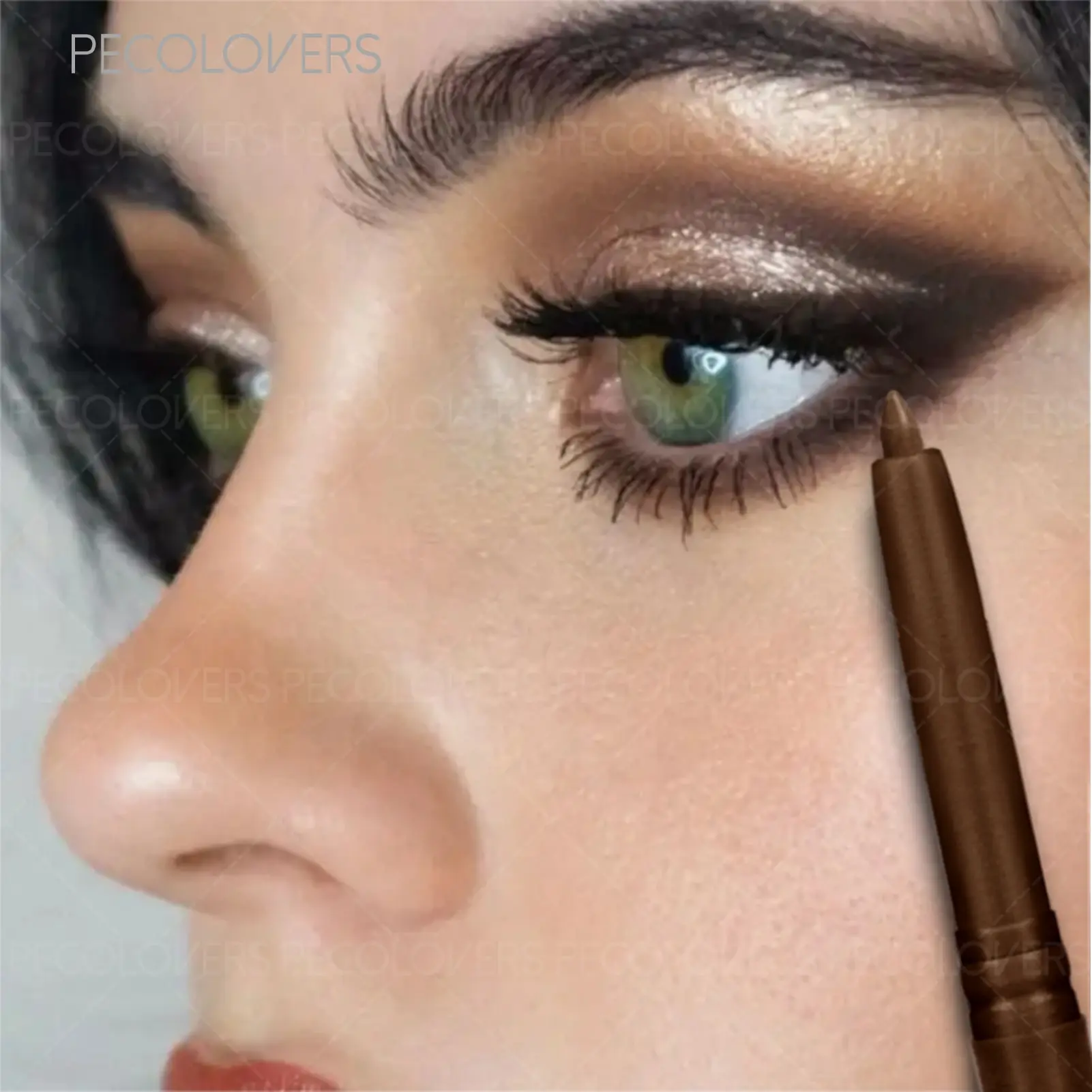 1 Count Waterproof Eyeliner Gel Pen, Long-Lasting Quick-Dry Smudge-Proof Eye Pencils, Gel-Cream Formula, Easy-Control Beginner-Friendly Eyeliner Pencil with Creamy Texture for Precision Precision Eye Makeup, Longwear Eye Liner, Quick Drying Liner