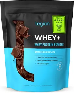 Legion Whey+ Protein Isolate Powder Dietary Supplement - 30 Servings Legion Whey+ Protein Isolate Powder Dietary Supplement - 30 Servings