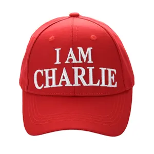 I Am Charlie Embroidered Cap | Patriotic Hat with Hook & Loop Closure – Charlie Kirk