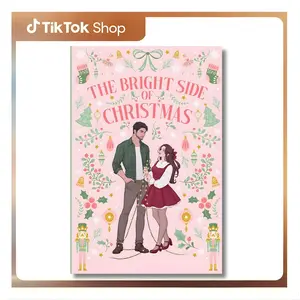 Morgan Elizabeth The Bright Side of Christmas: Steamy Small-Town Grumpy-Sunshine Romance, Holiday Theme Paperback Book, Paperback Cover