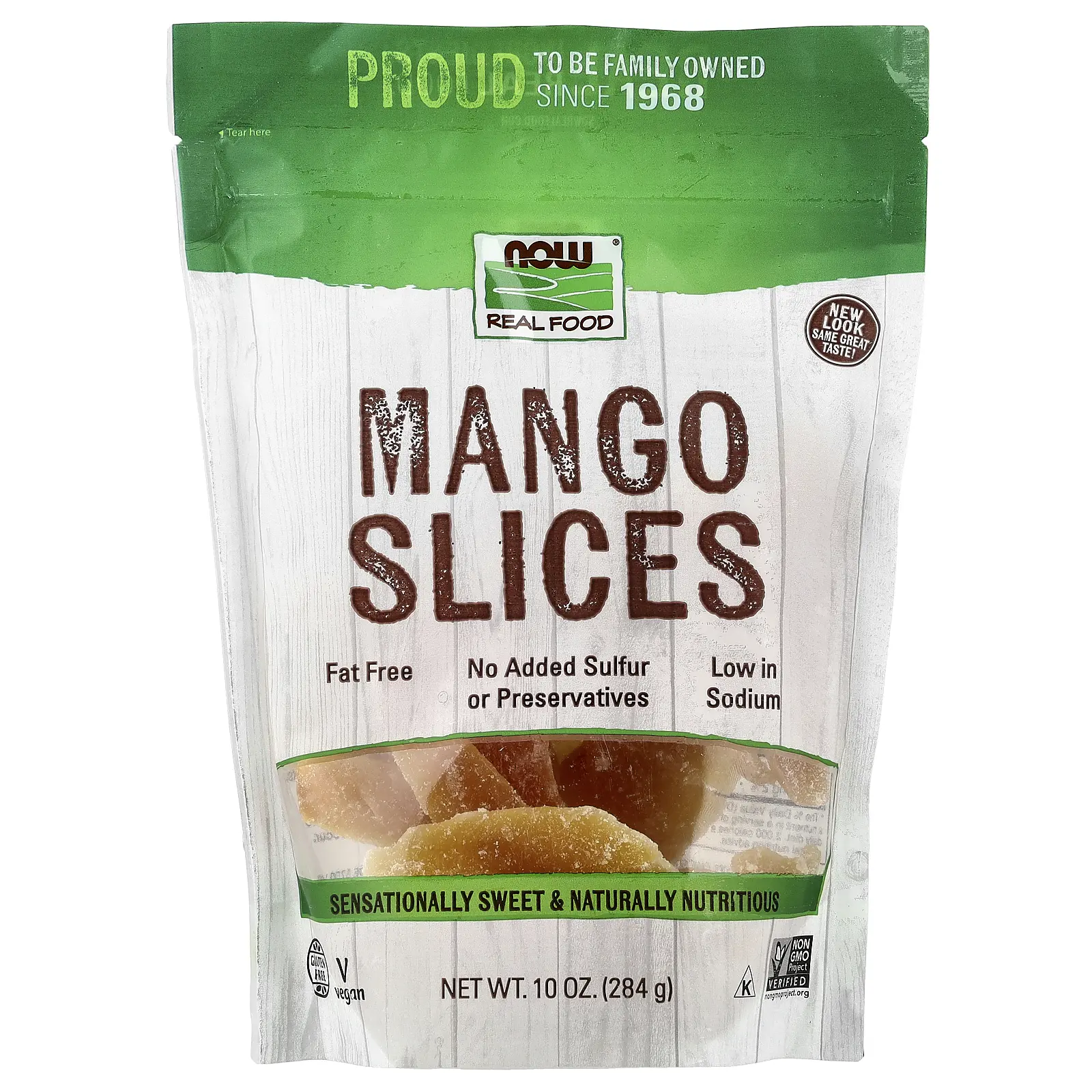 NOW Foods Real Food, Mango Slices, 10 oz (284 g)