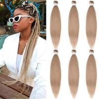 Ash Blonde Braiding Hair 6 Packs