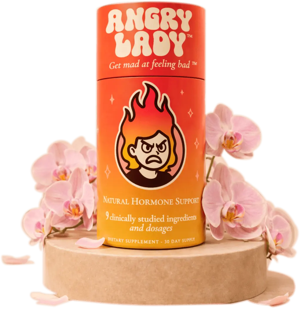 Angry Lady Natural Hormone Support Dietary Supplement - 30 Day Supply Healthcare Vitamin