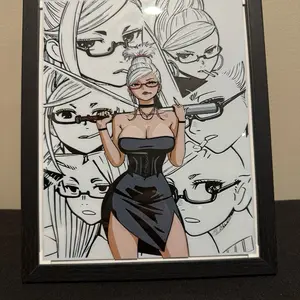 3-D Printed Framed Picture- Seiko Ayase