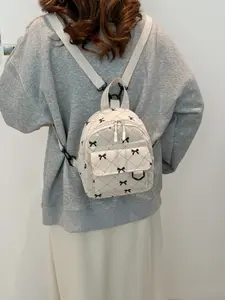 Cute Japanese Style Backpack, Lightweight Fashionable Mini Shoulder Bag, Large Capacity Travel Bag, Simple and Versatile Design