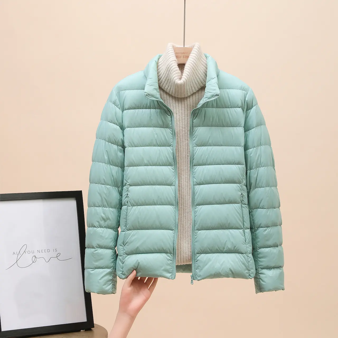 Bean green (stand collar)