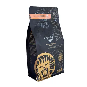 Black Lion Cafe Ethiopian House Blend Coffee Beans – Single Origin Arabica, Fresh Roasted Premium Coffee, 16 oz