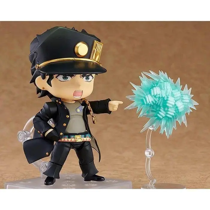 10cm JoJo's Bizarre Adventure Kujo Jotaro 985 Action Figure, Collectible Toy Doll with Box, Christmas Gift for Anime Fans