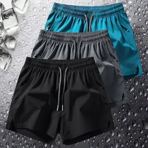 Men's Quick Dry Athletic Shorts Lightweight Breathable Running Gym Workout Shorts for Men, Short Length Sports Shorts with Pockets, Summer Fitness Shorts for Training, Outdoor Activities