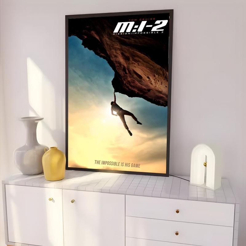 Hot Mission Impossible The Final R-Reckoning Poster Collectibles as gifts for relatives and friends Home decor bedroom living room Wall posters suitable for bars restaurants dessert shops fast food restaurants Fade-resistant non-slip wall stickers