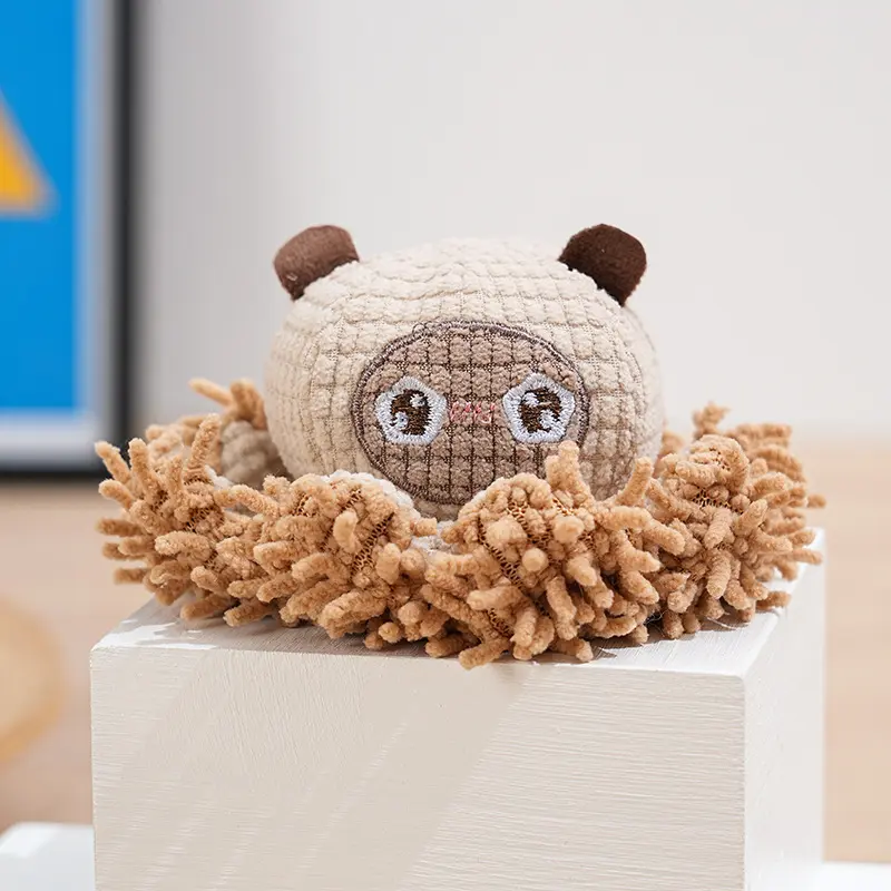 Khaki mop small octopus