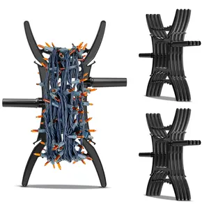 8/12 PCS All Purpose Light Storage Holder 11.8Inch Christmas Light Cord Wind Up Organizer for Tree Lights Extension Cord Garland Holiday Decor