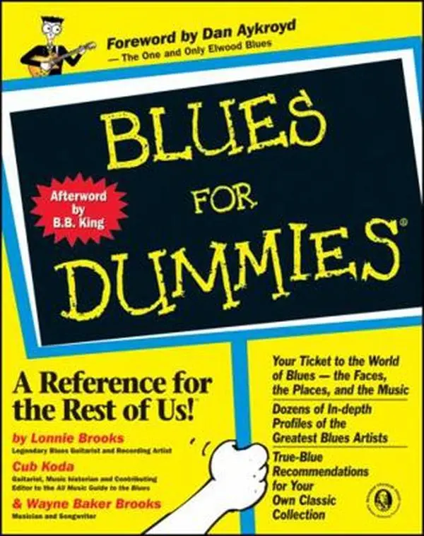 USED Book - Blues For Dummies [With Contains Over an Hour of Blues Classics...] by Brooks, Lonnie (Paperback) - english