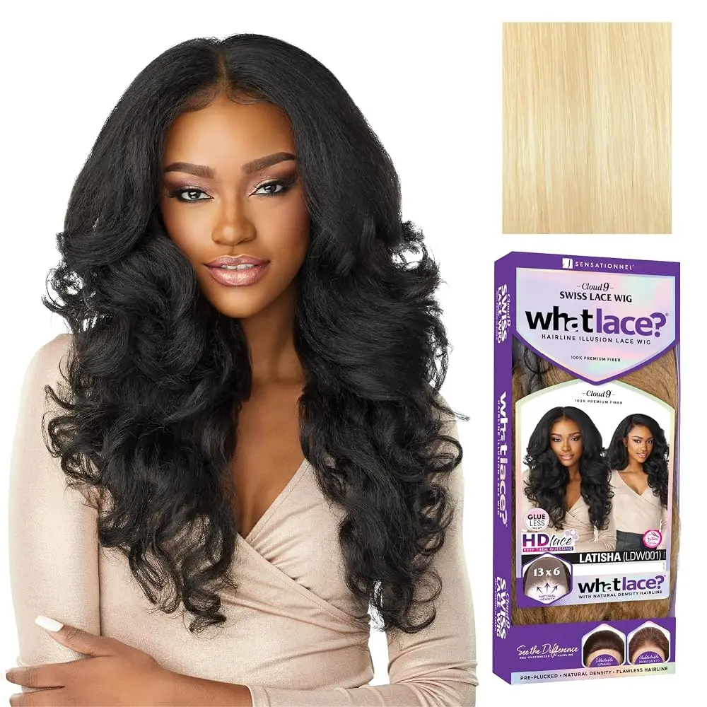 Sensationnel What Lace 13x6 Frontal Wig Latisha 613 Blonde Natural Hairline