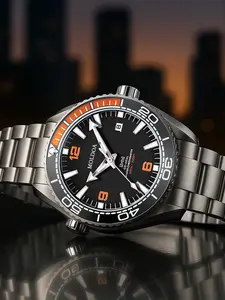 A new men's high-value niche luminous waterproof business versatile calendar analog quartz watch Water Resistant Wristwatch