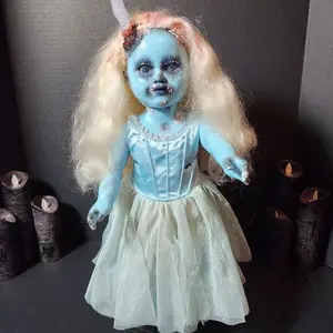 Creepy horror doll Impaled Ice Princess Pearl