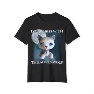 LPS Alpha Wolf Meme Shirt – Funny Littlest Pet Shop Parody Tee, Mean Girls Inspired Graphic T-Shirt
