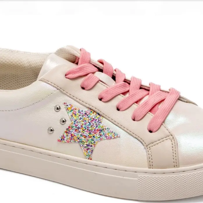 Corky’s Supernova Pearlized White with Mermaid Glitter Accent