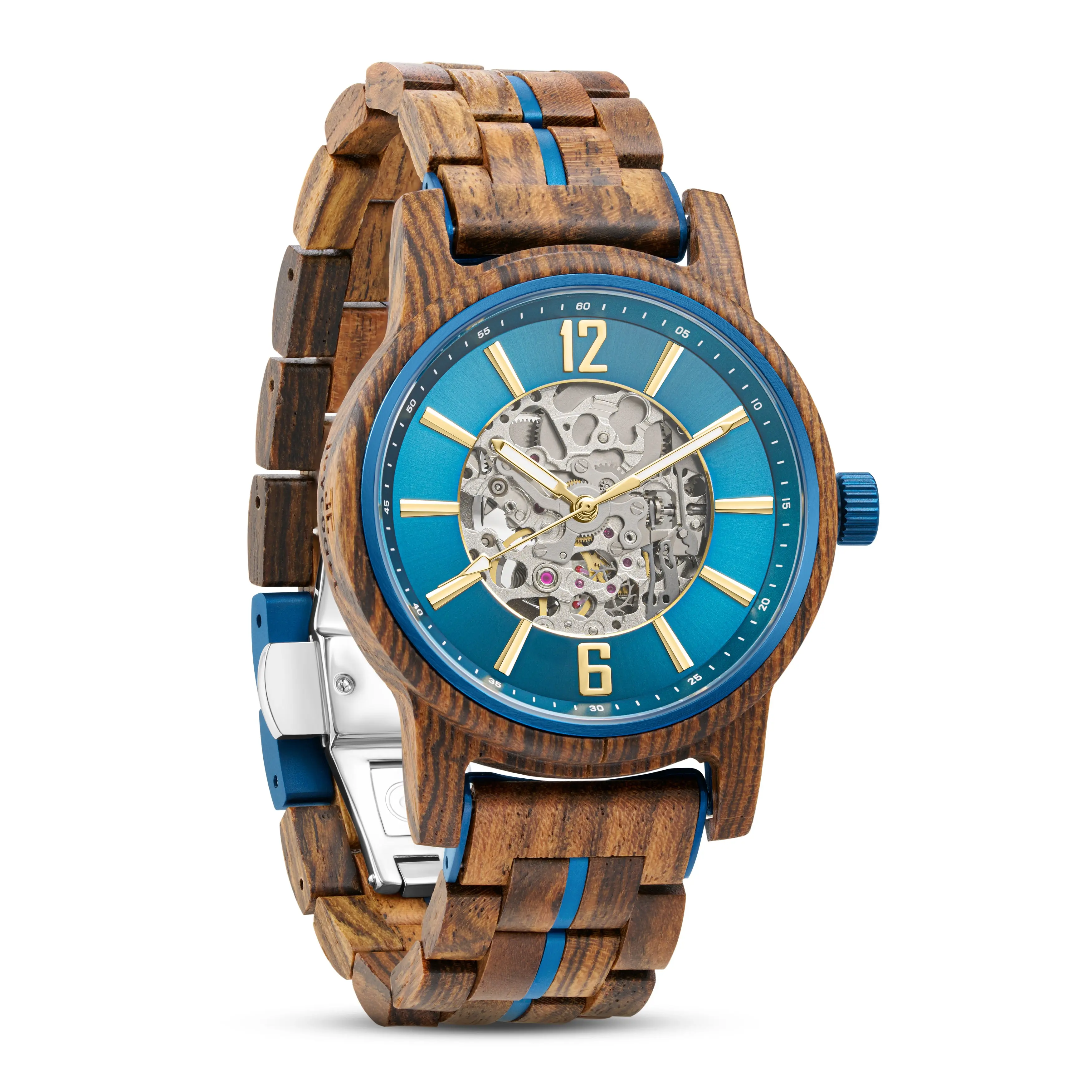 Nautilus Zebrawood Automatic Chronograph Watch