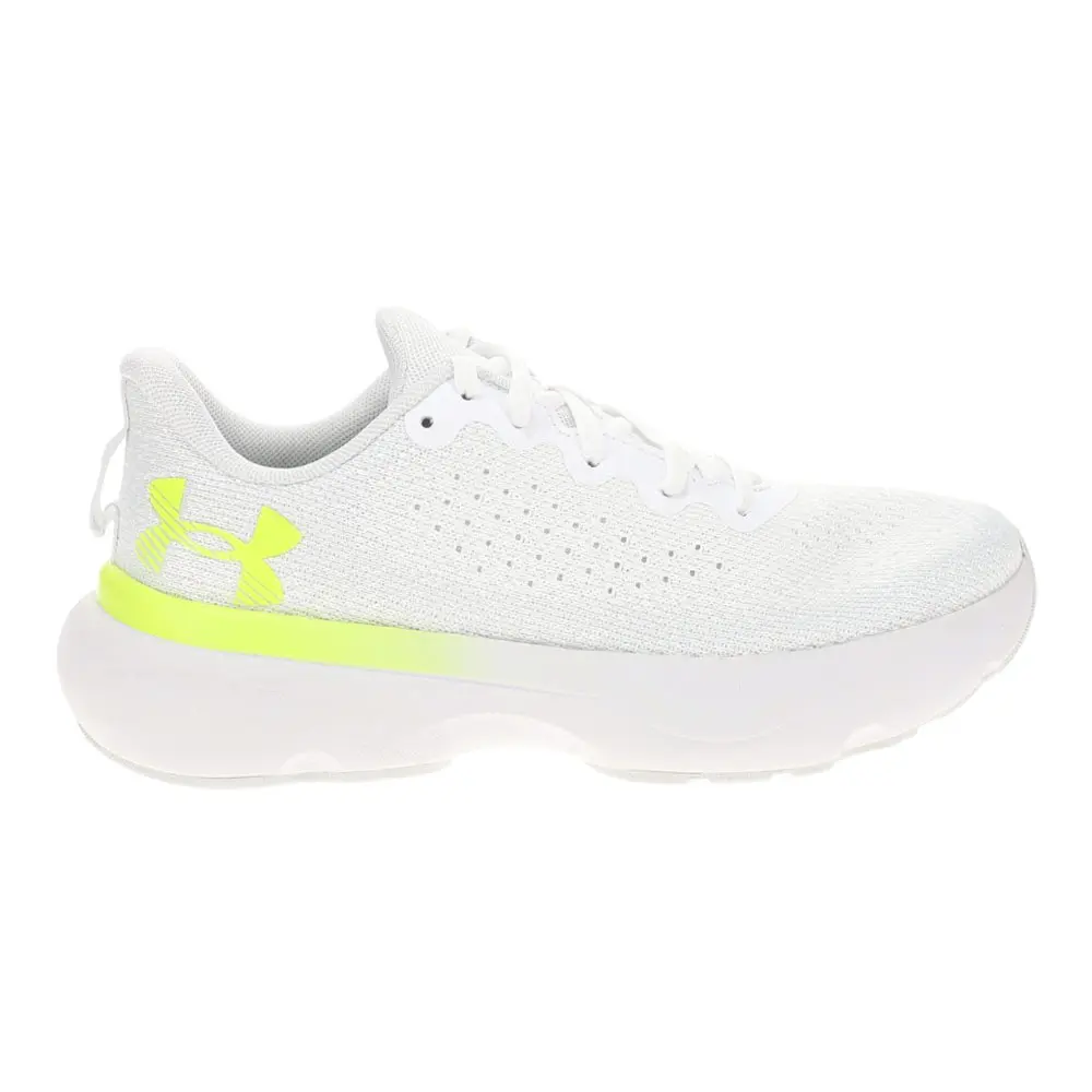 Under Armour Womens Infinite Running Sneakers Shoes - White