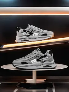 New Men's Outdoor Casual Running Shoes, Walking Running Shoes, Comfortable Sports Sneakers for Daily Wear, Lightweight and Durable Athletic Footwear, Sporty Running Shoes