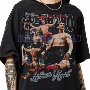 Limited Eddie Guerrero Vintage 90s Graphic TShirt, American Professional Wrestler Graphic Tees For Women and Man Menswear Soft T-Shirt Top Underwear Streetwear